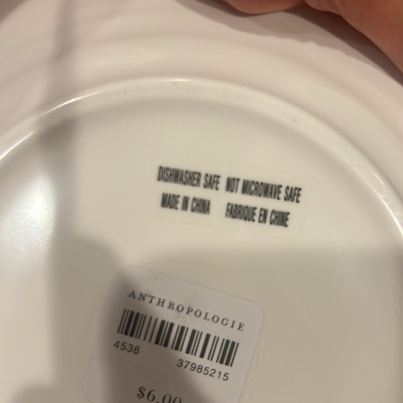 Anthropologie Aperta Melamine Canapé Plates - Picture 4 of 4